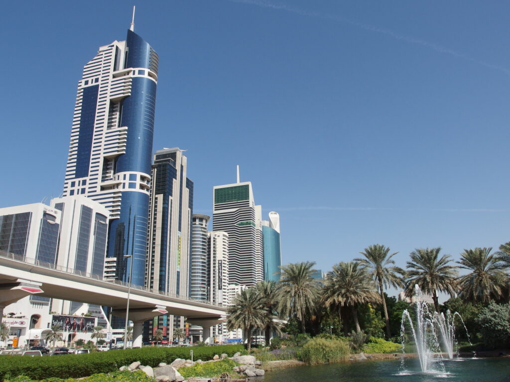Dubai emirates towers